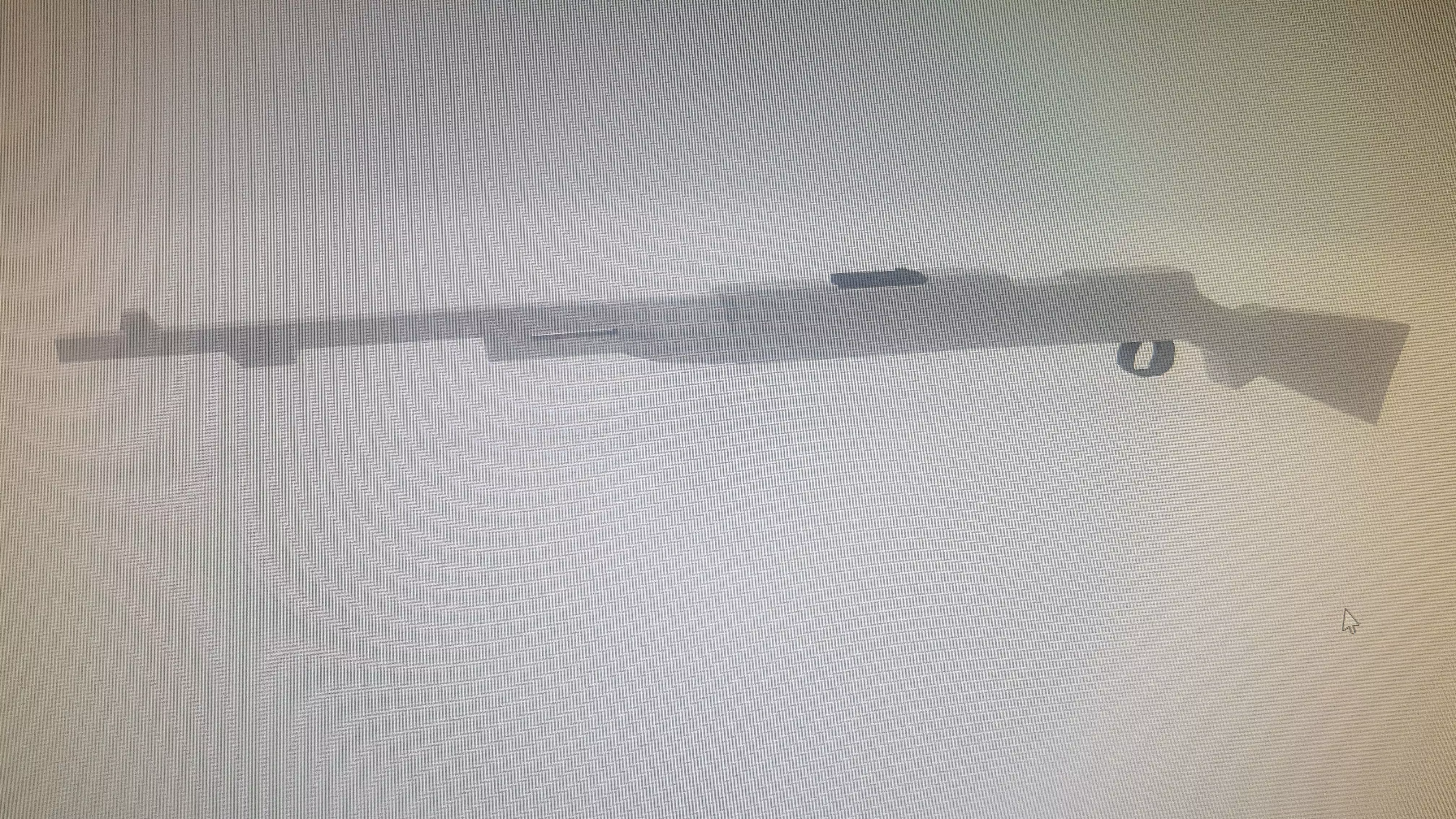karabin samopowtarzalny wz 38M Free 3D model