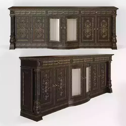 classic TV stand cnc