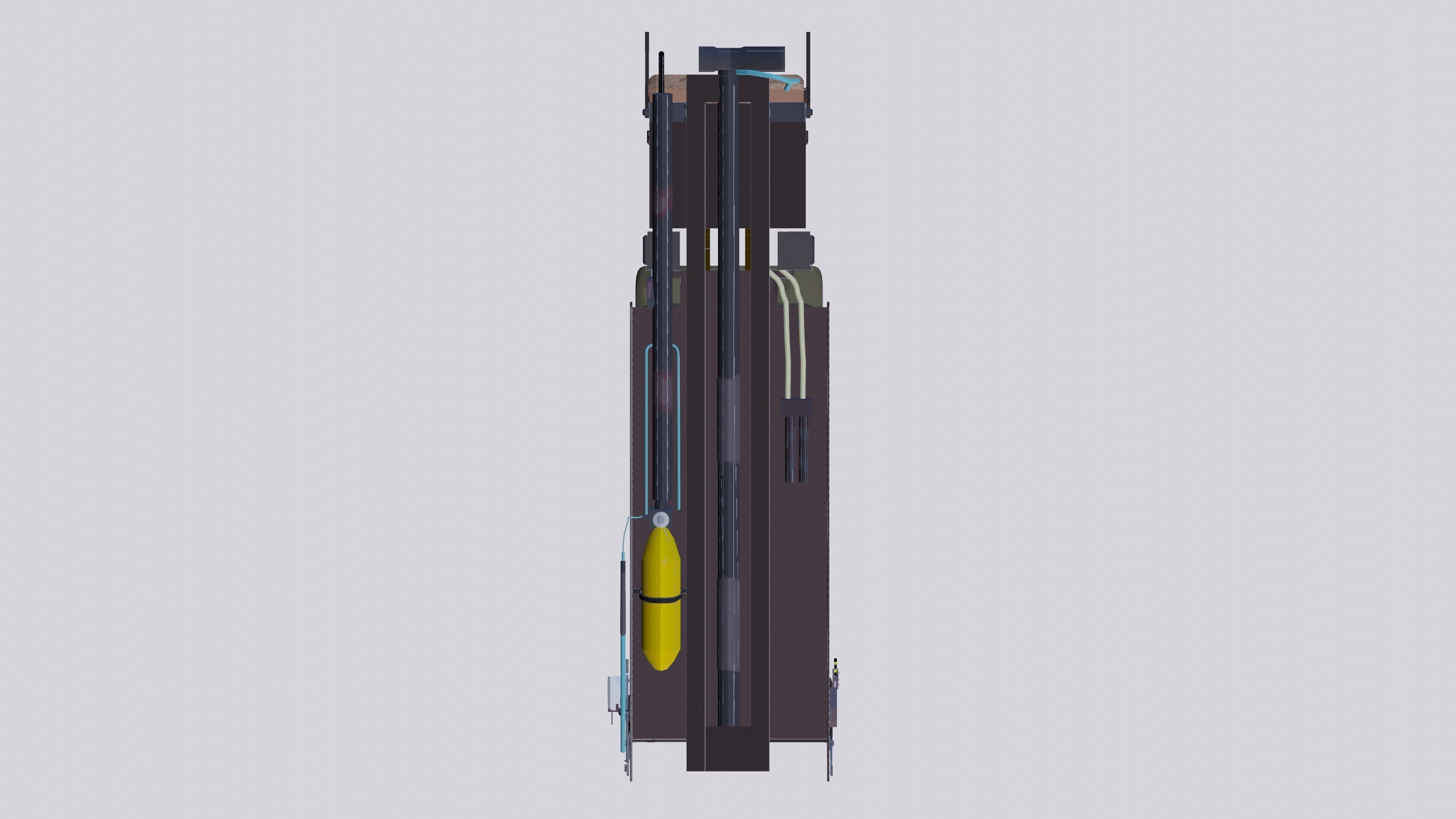Ejection Seat Model Basic 3D model_13