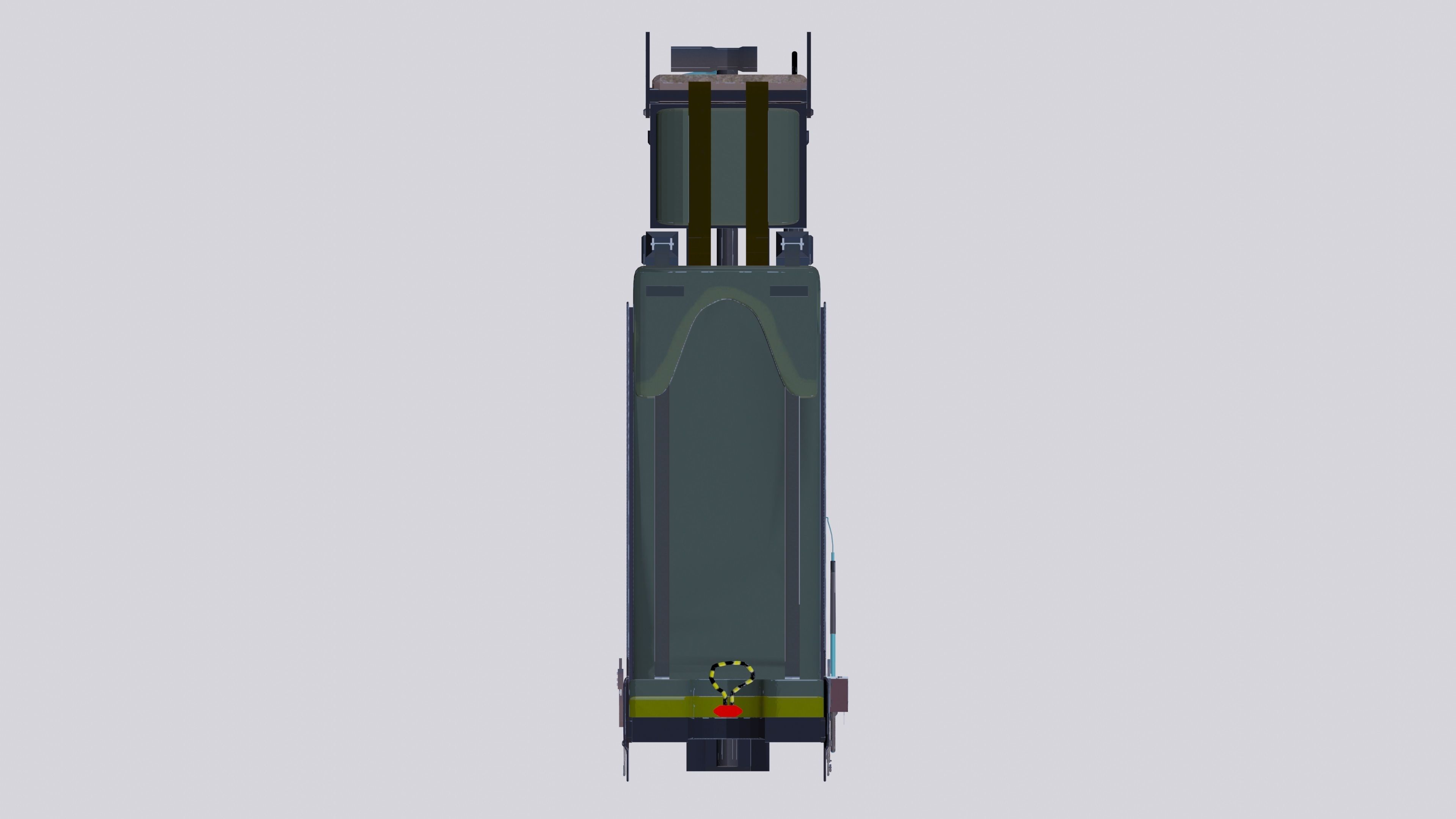 Ejection Seat Model Basic 3D model_12
