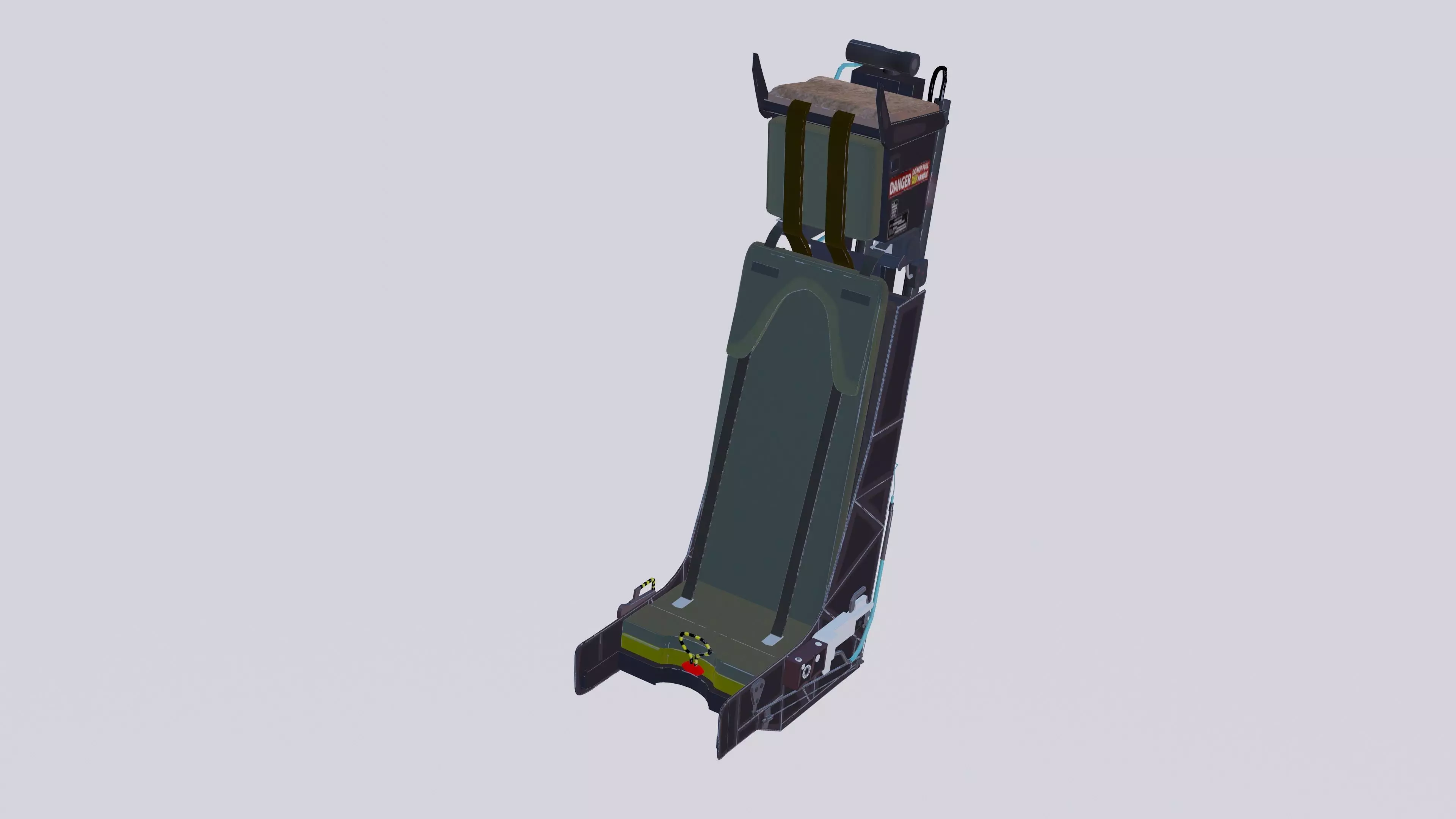 Ejection Seat Model Basic 3D model_0