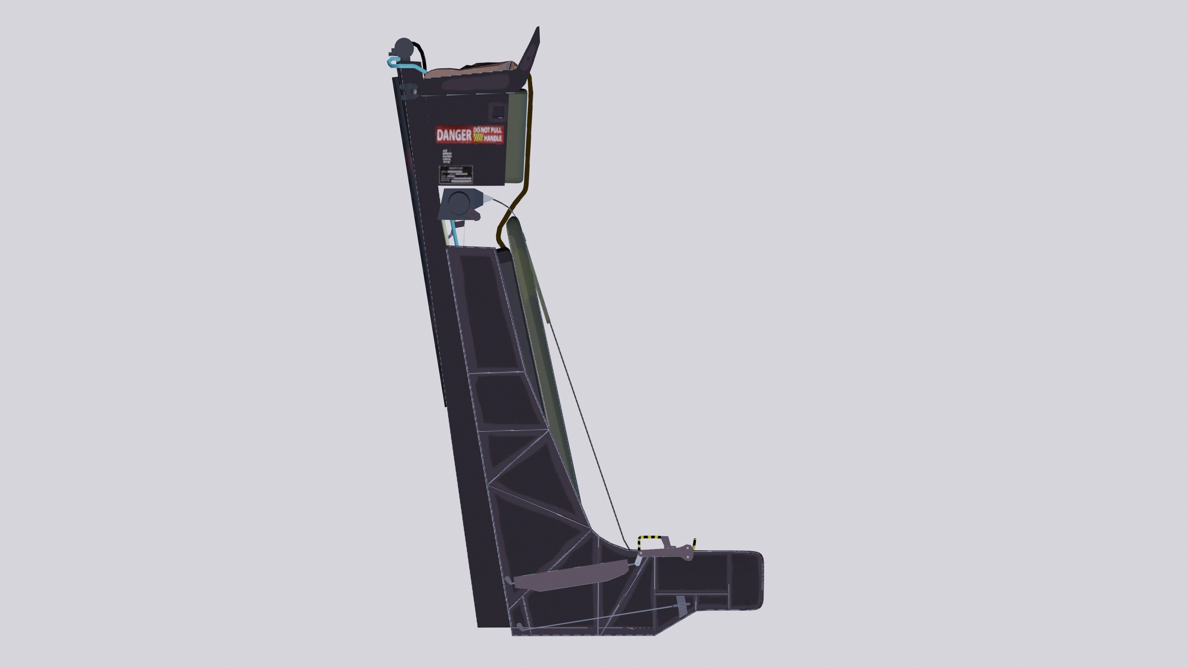 Ejection Seat Model Basic 3D model_10