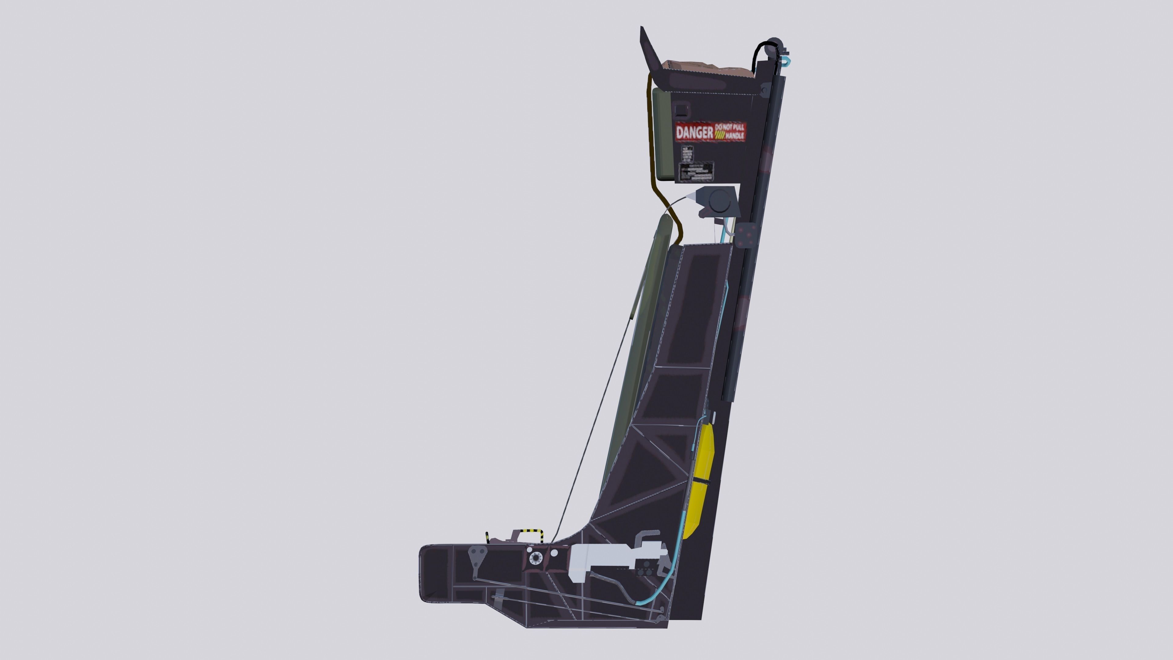 Ejection Seat Model Basic 3D model_11