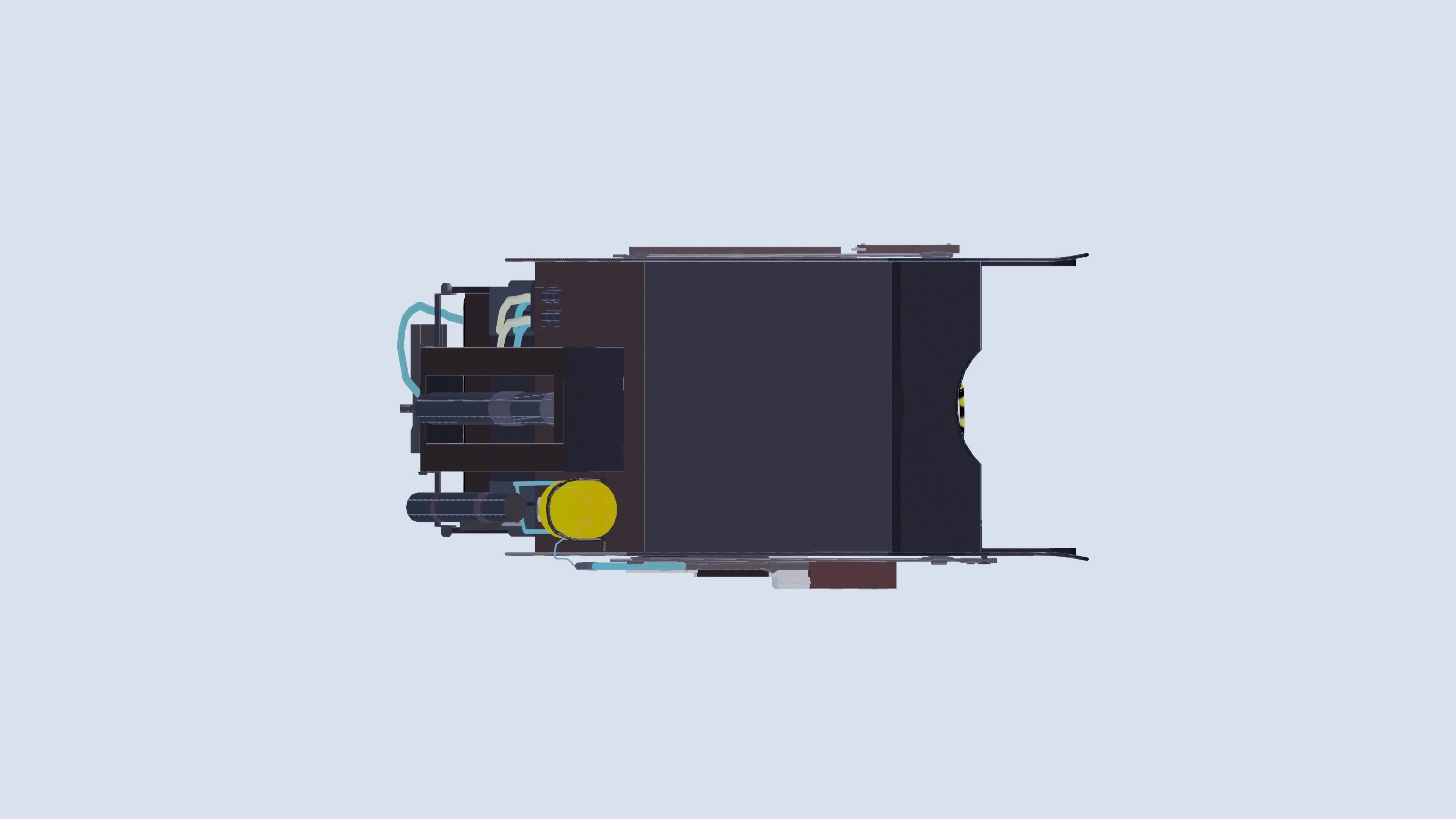 Ejection Seat Model Basic 3D model_8