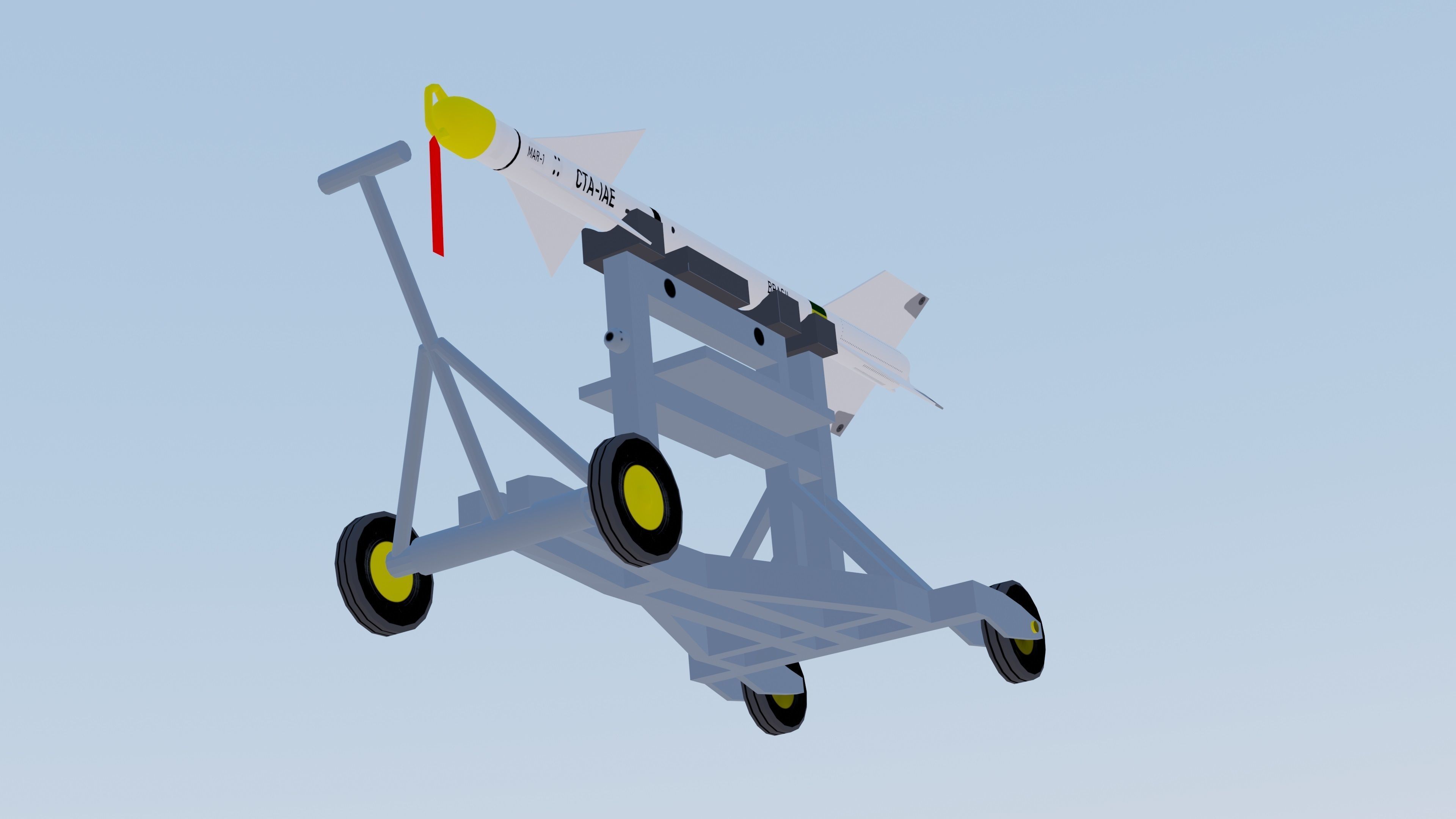 MAA-1 Piranha 3D model_7