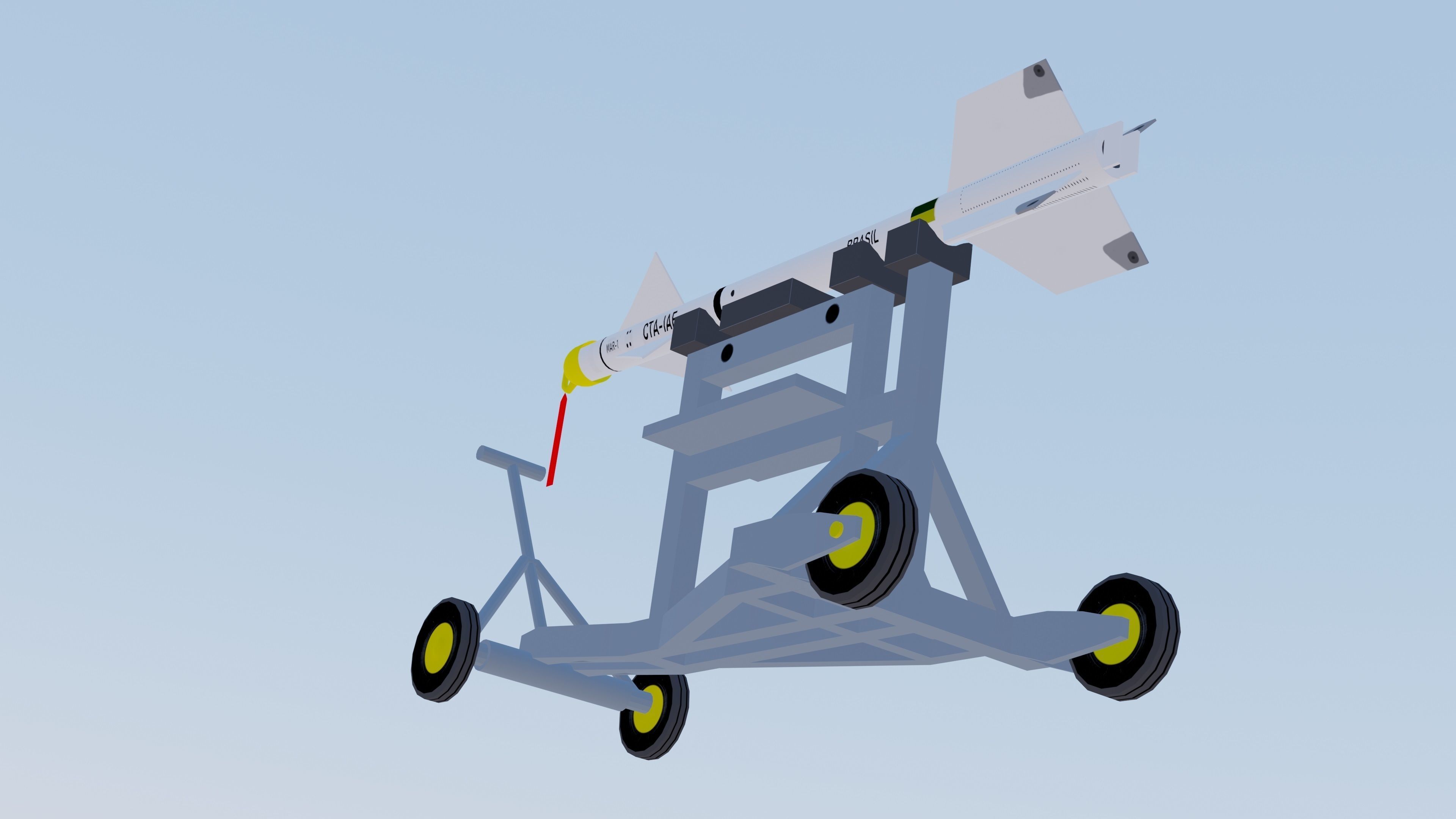 MAA-1 Piranha 3D model_4