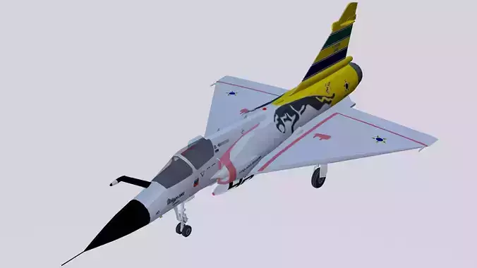 Dassault Mirage 2000-C Tribute Ayrton Senna