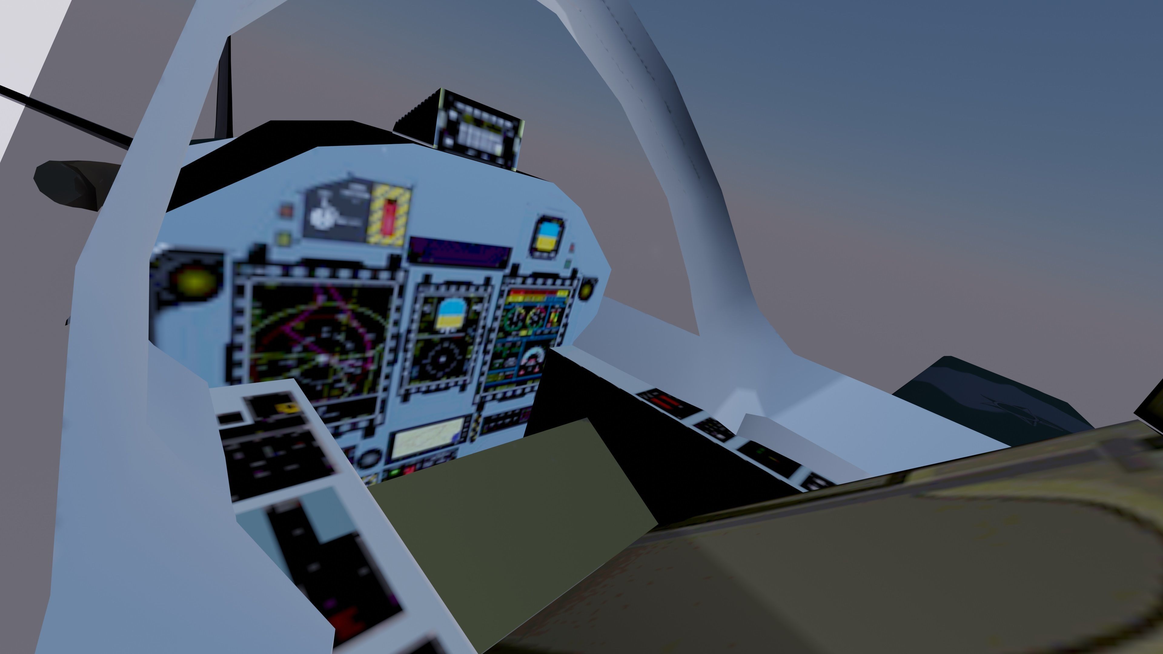 Embraer A-29A EMB 314 Super Tucano EDA 3D model_14