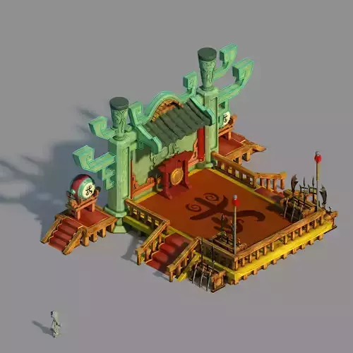 Game Gang Building - Martial Arts station 02