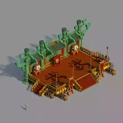 Game Gang Building - Martial Arts station 03