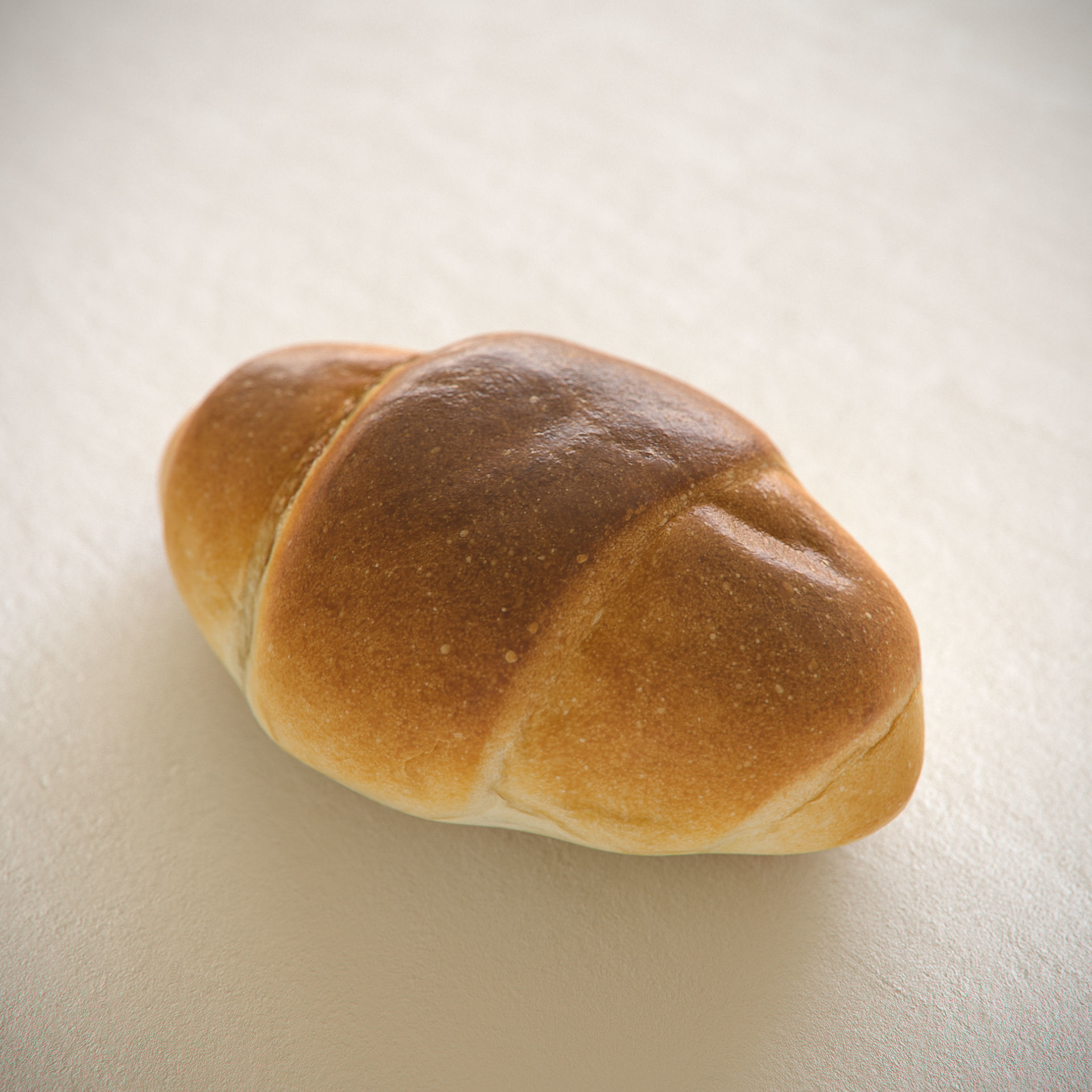 Bread Low-poly 3D model loaf of Free low-poly 3D model_4