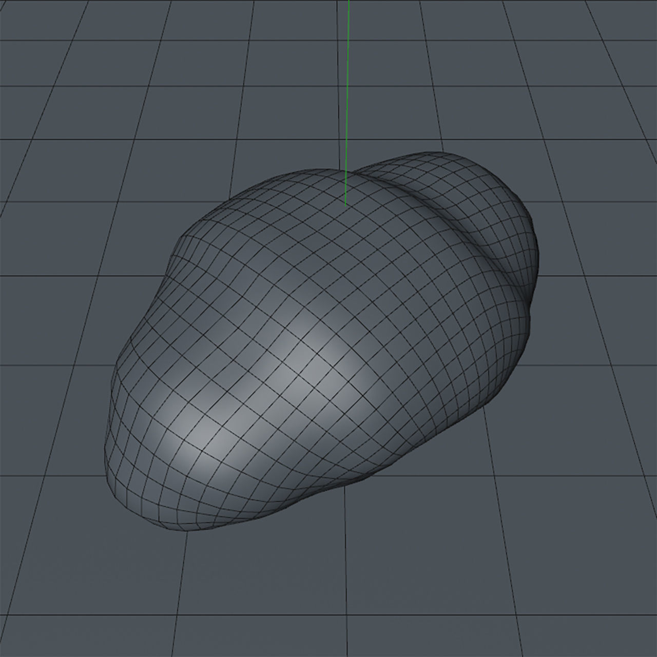 Bread Low-poly 3D model loaf of Free low-poly 3D model_6