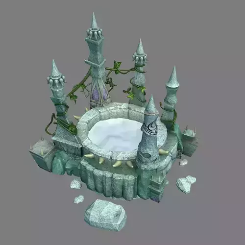 Game Gangs demon cave - wishing well