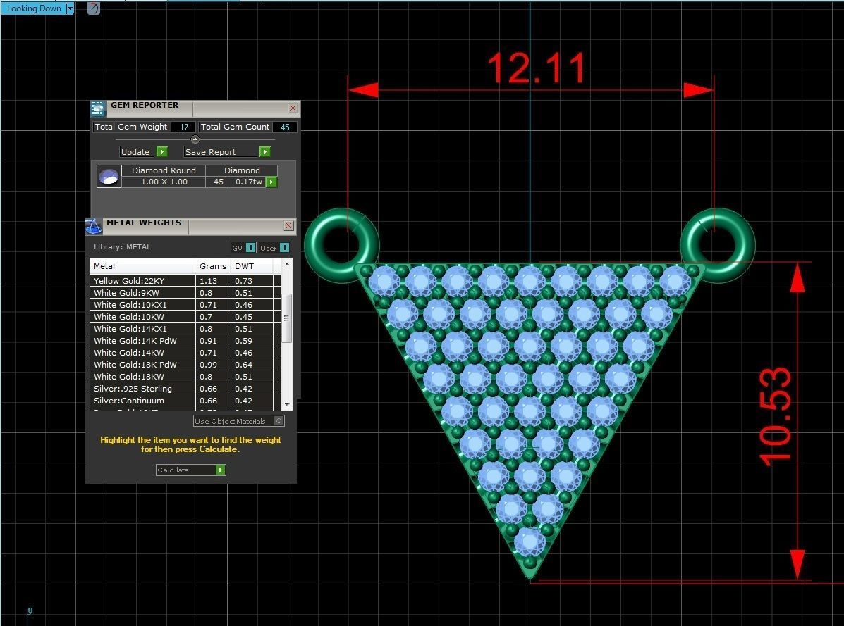 Jewelry Pendant 3D print model_5