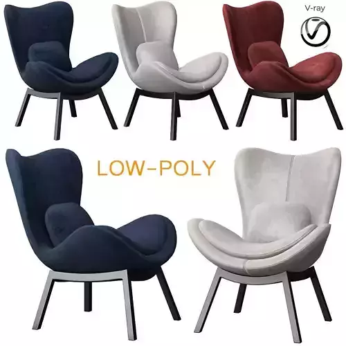 Calligaris Lazy Armchair 3d model