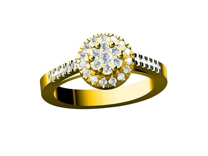 pressure ladies ring 3D print model