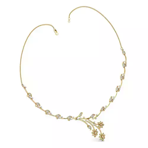 Women necklace-earrings set 3dm stl render detail 3D print model