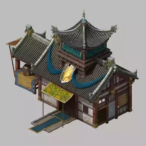 Game City - Building - Armor Shop 2702