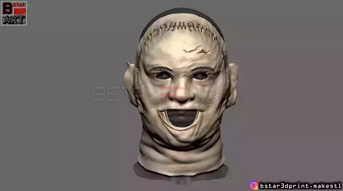 LEATHERFACE Killing Mask - THE TEXAS  Chainsaw Massacre  3D print model