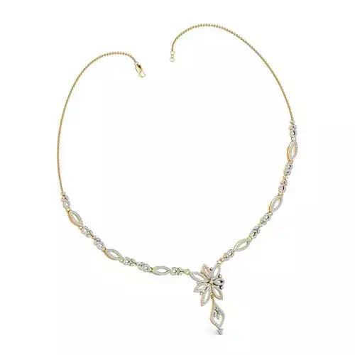 Women necklace-earrings set 3dm stl render detail 3D print model