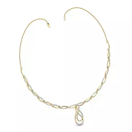 Women necklace-earrings set 3dm stl render detail 3D print model