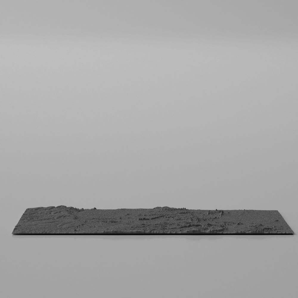 Dry Landscape  3D model_7