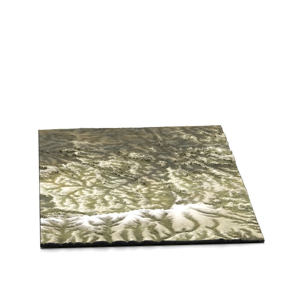 Dry Landscape  3D model_5
