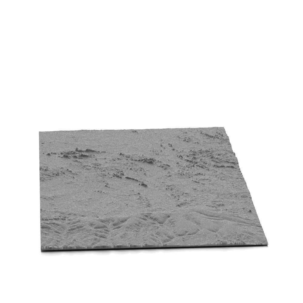 Dry Landscape  3D model_4