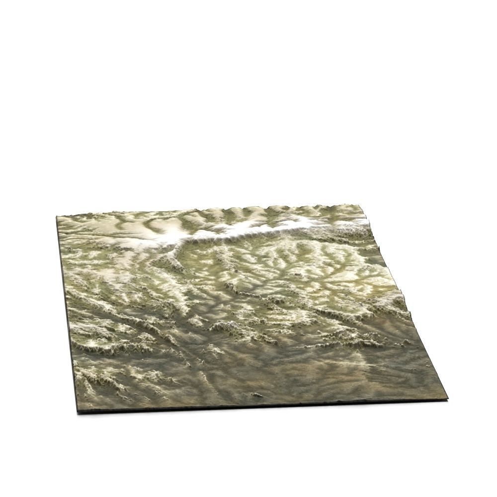 Dry Landscape  3D model_2