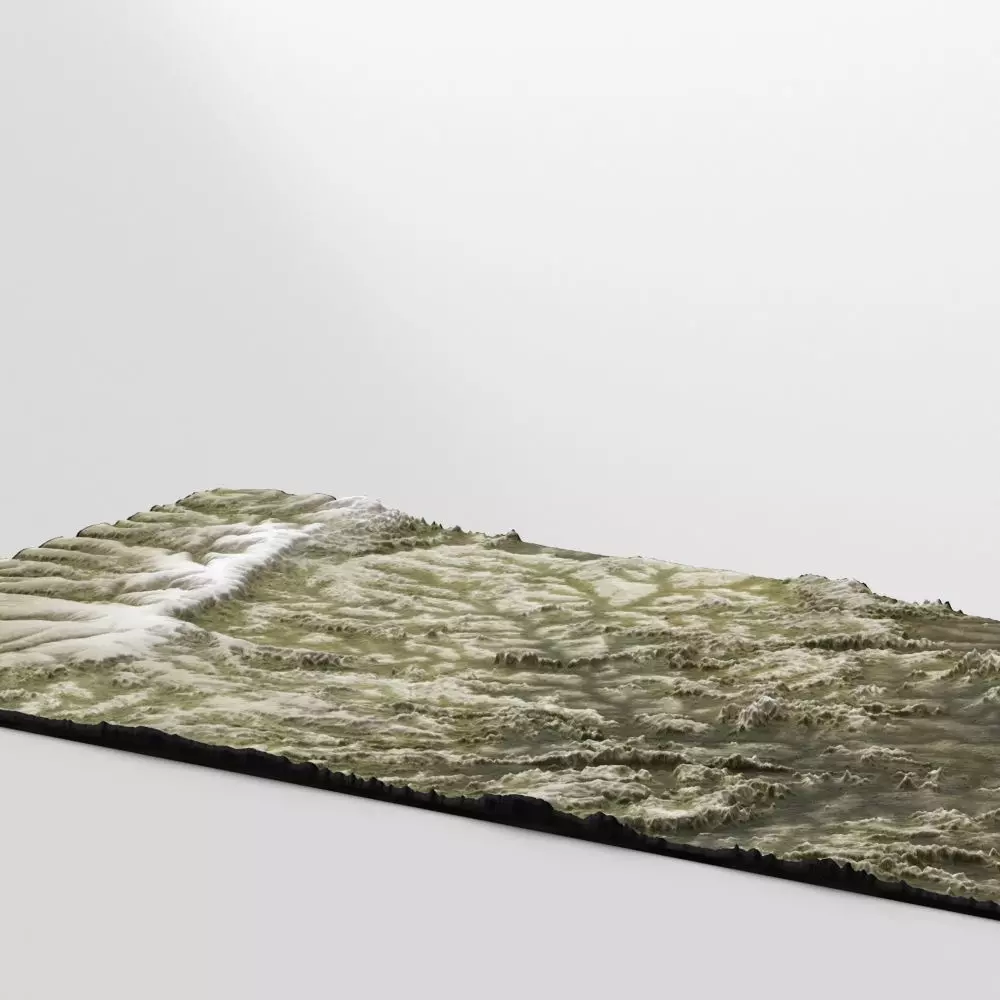 Dry Landscape  3D model_0