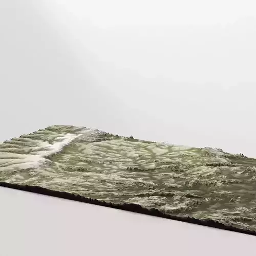 Dry Landscape  3D model