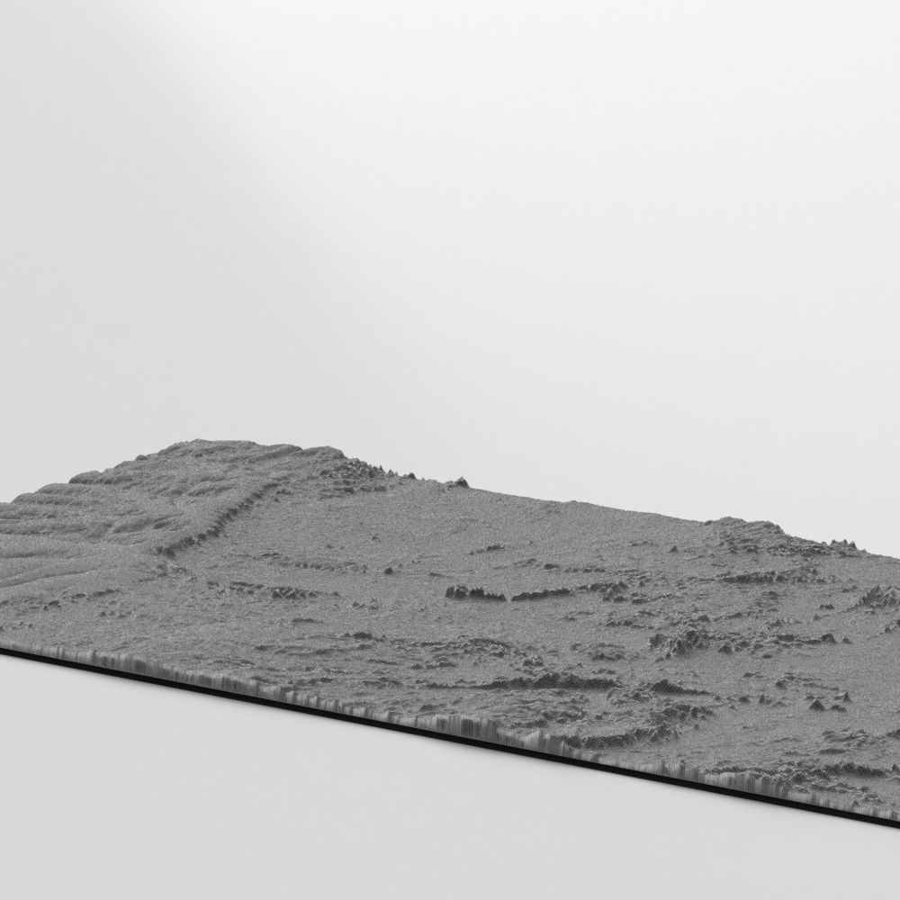 Dry Landscape  3D model_9