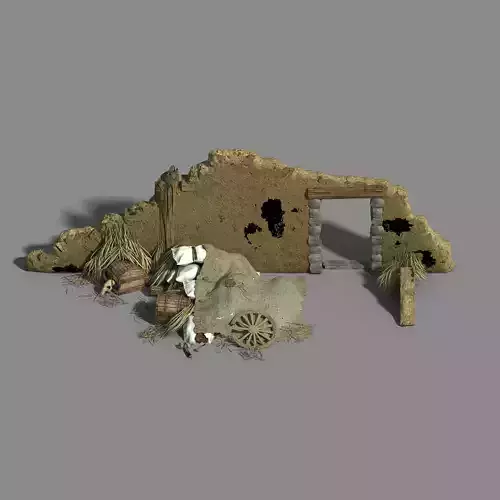 Game Monster Camp - Broken Earth Wall Cottage 8