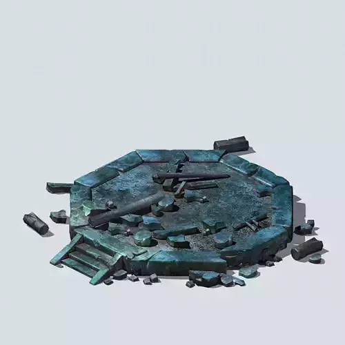 Game Black River - Building - Ruin 01