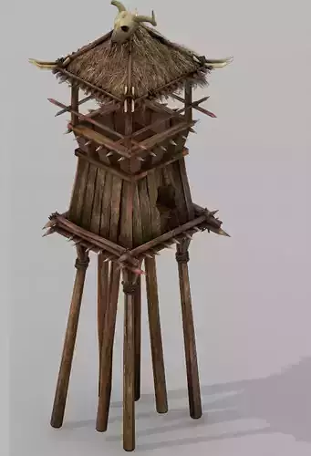 Game Desert - Building - Sentinel 01