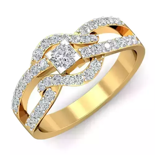 Women ring 3dm stl render detail 