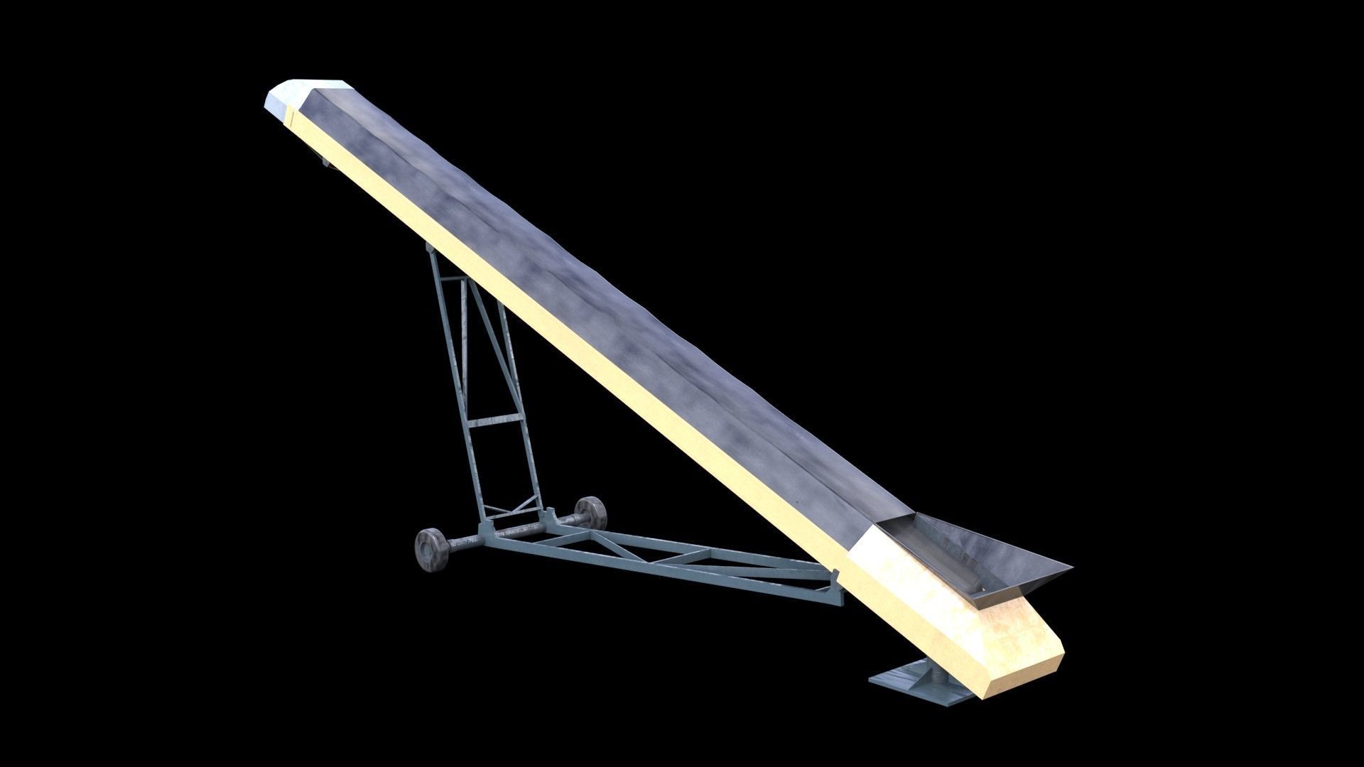 Mining equipment 3D model_11