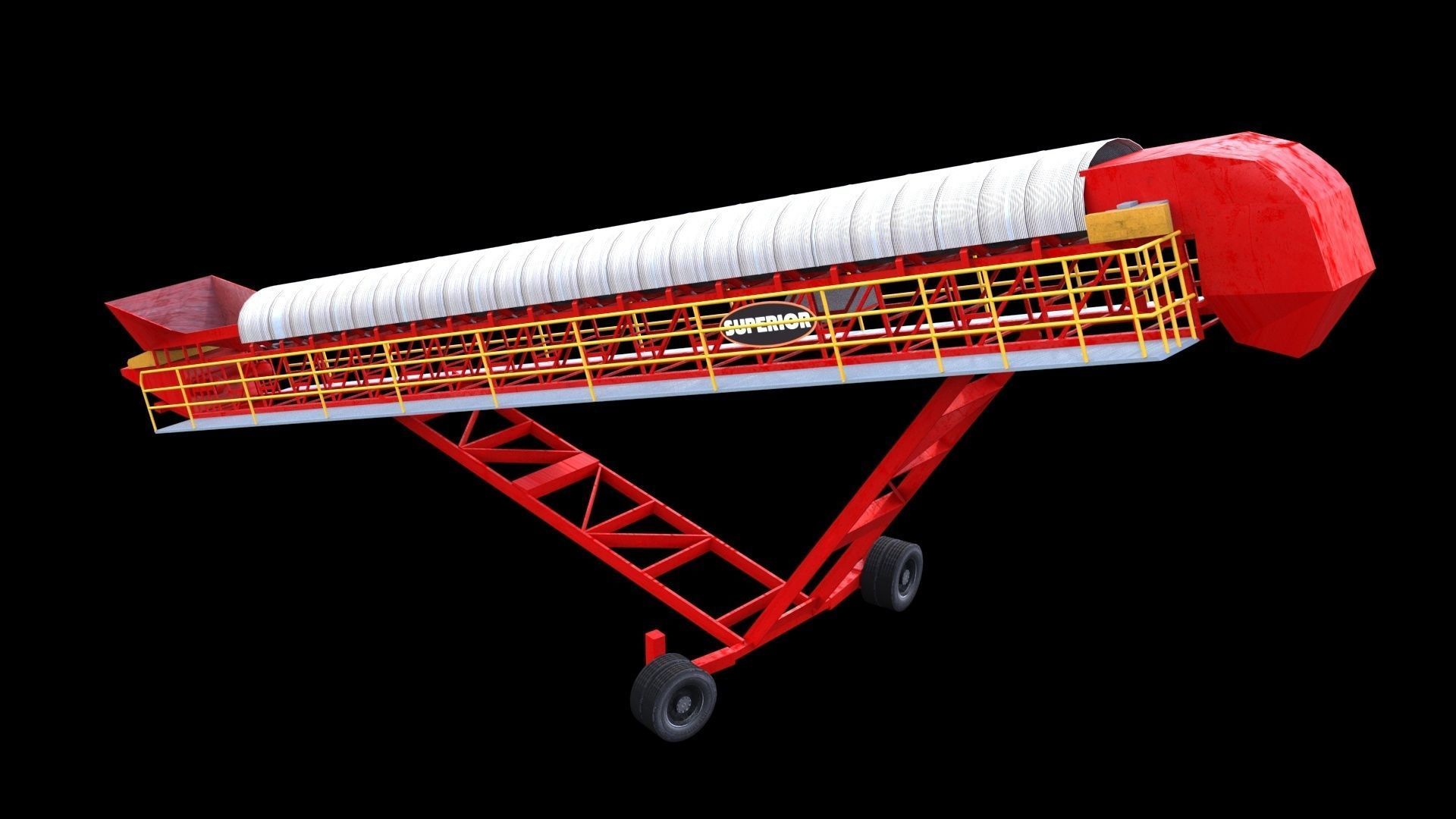 Mining equipment 3D model_12