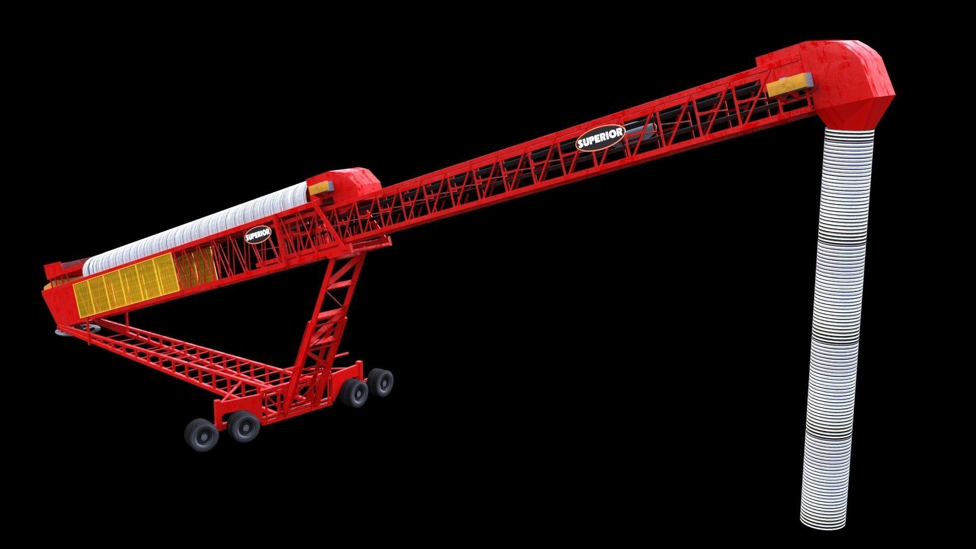 Mining equipment 3D model_14