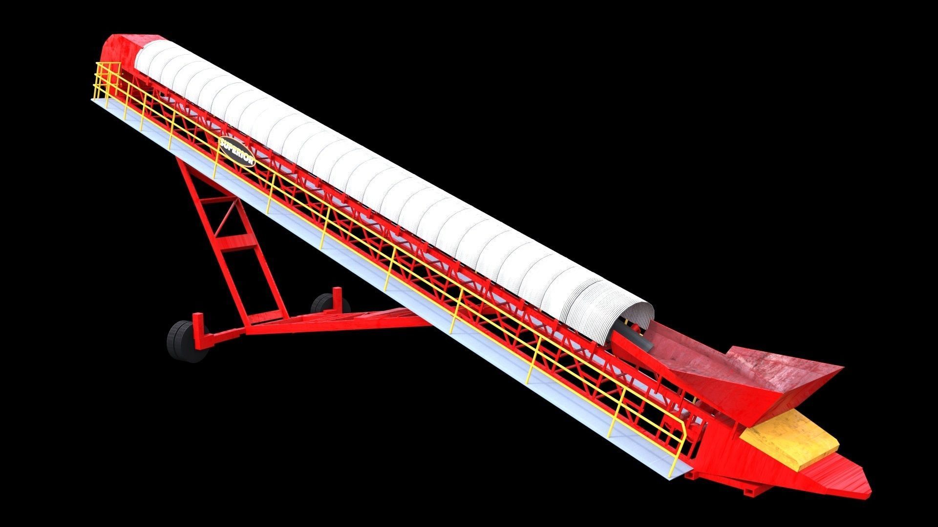 Mining equipment 3D model_13