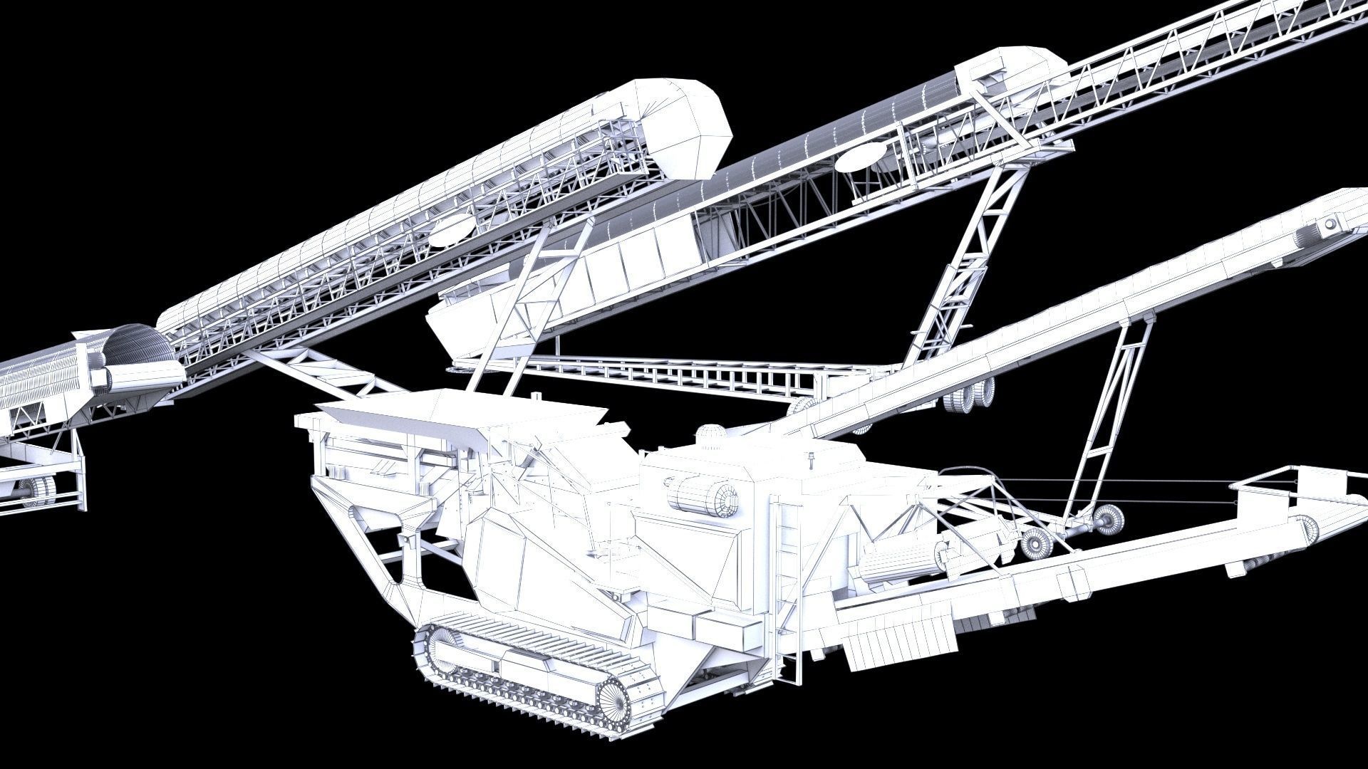 Mining equipment 3D model_17