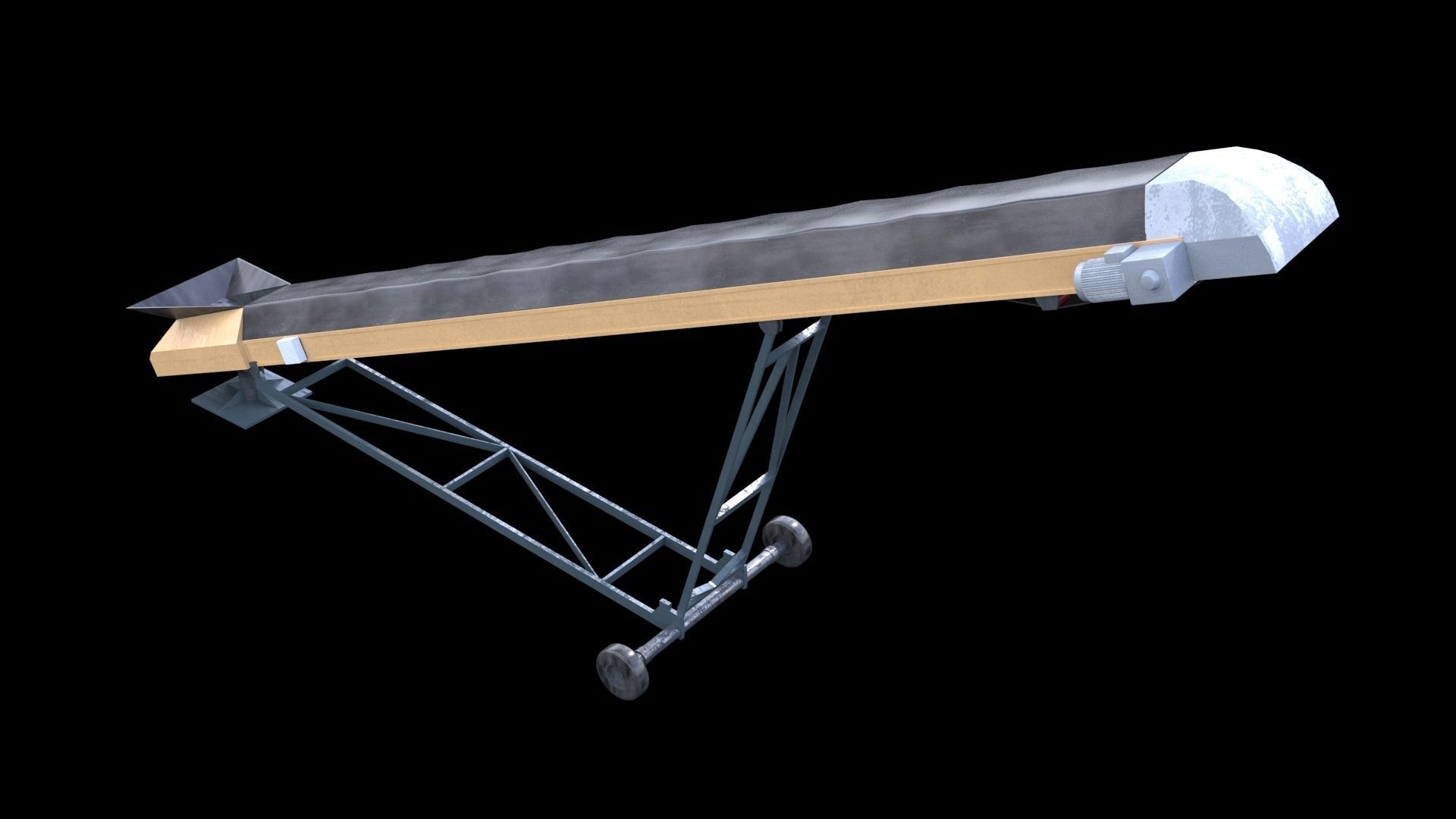 Mining equipment 3D model_10