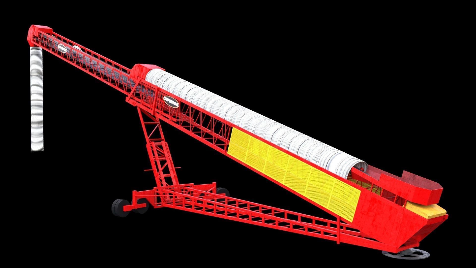 Mining equipment 3D model_15