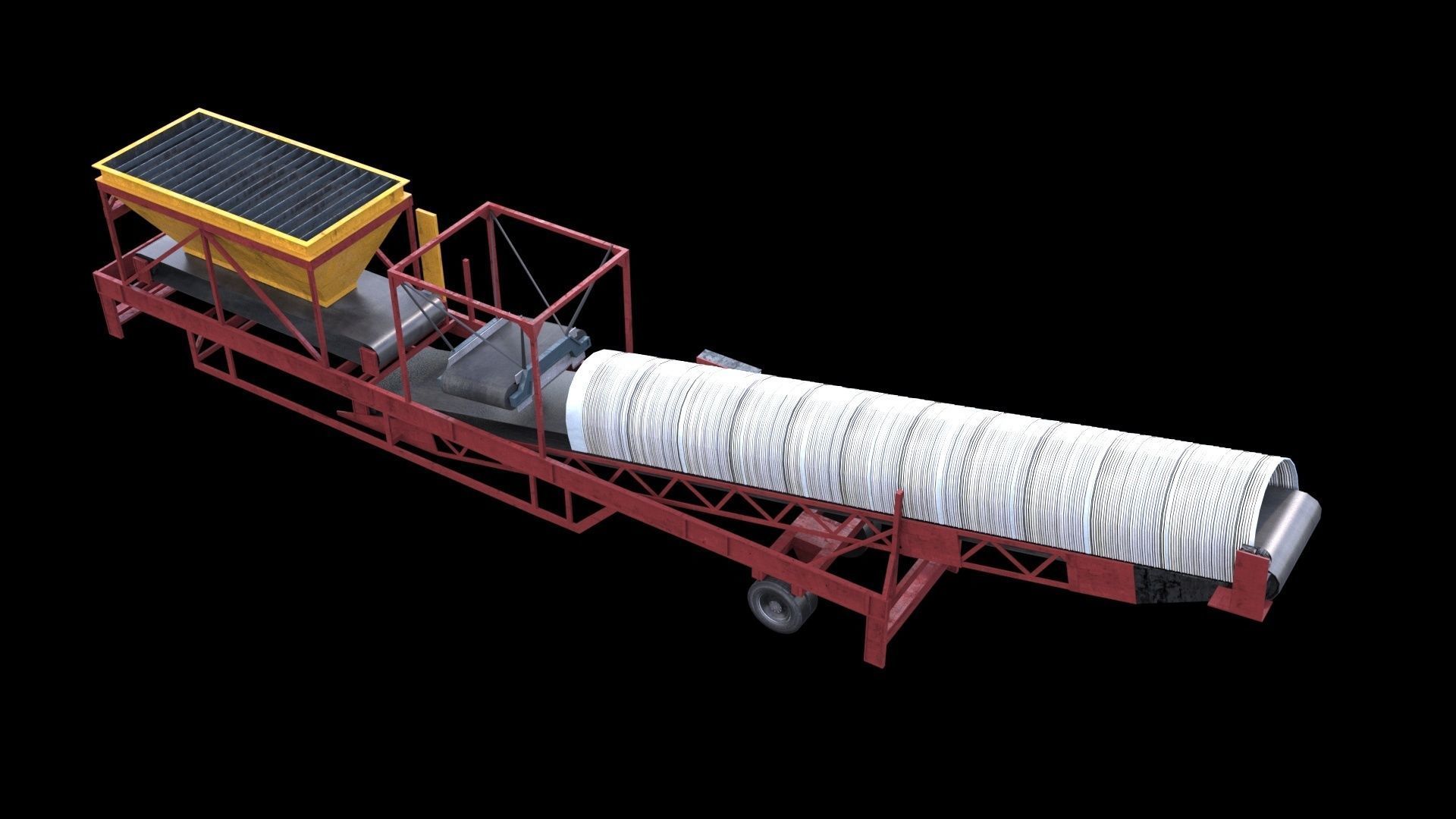 Mining equipment 3D model_6