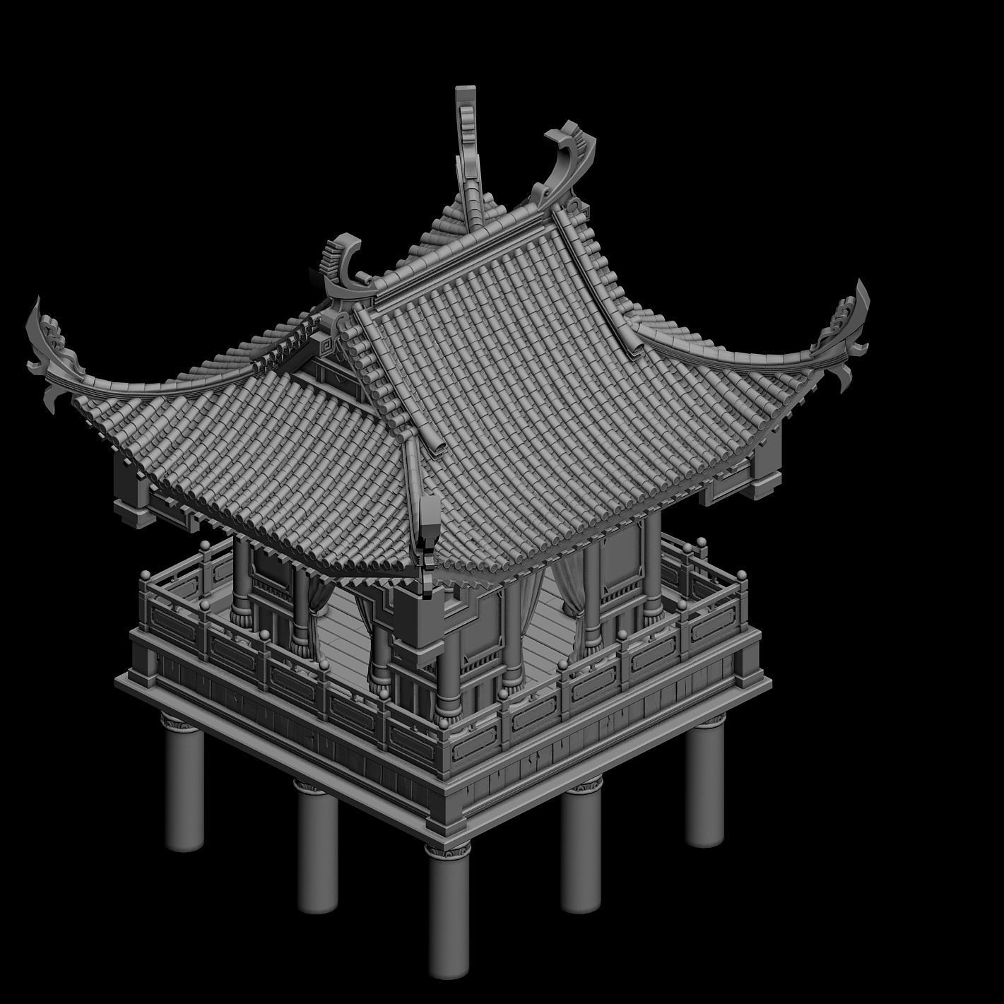 Game Brothel - Arch 2701 3D model_1