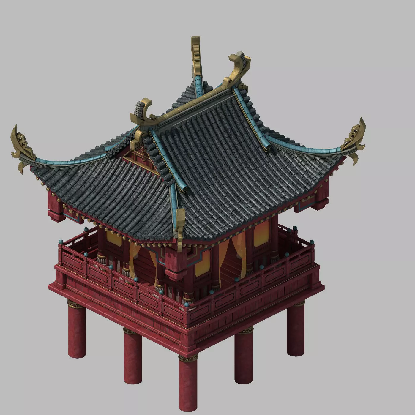 Game Brothel - Arch 2701 3D model_0