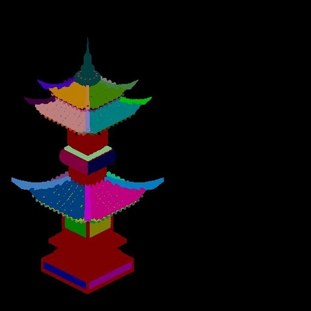 Game Brothel - Stone Tower 2701 3D model_3