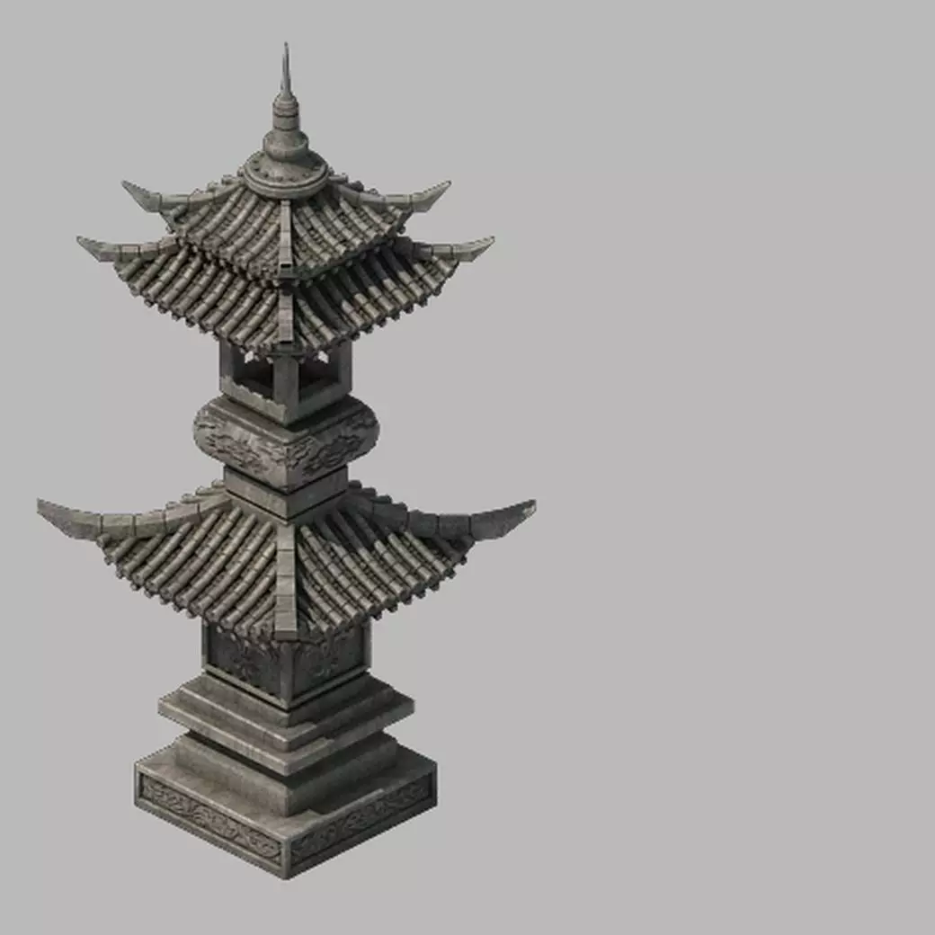 Game Brothel - Stone Tower 2701 3D model_0