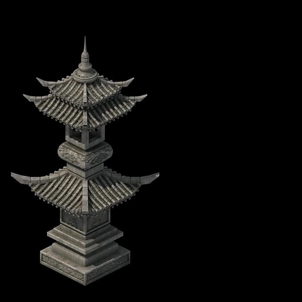 Game Brothel - Stone Tower 2701 3D model_1