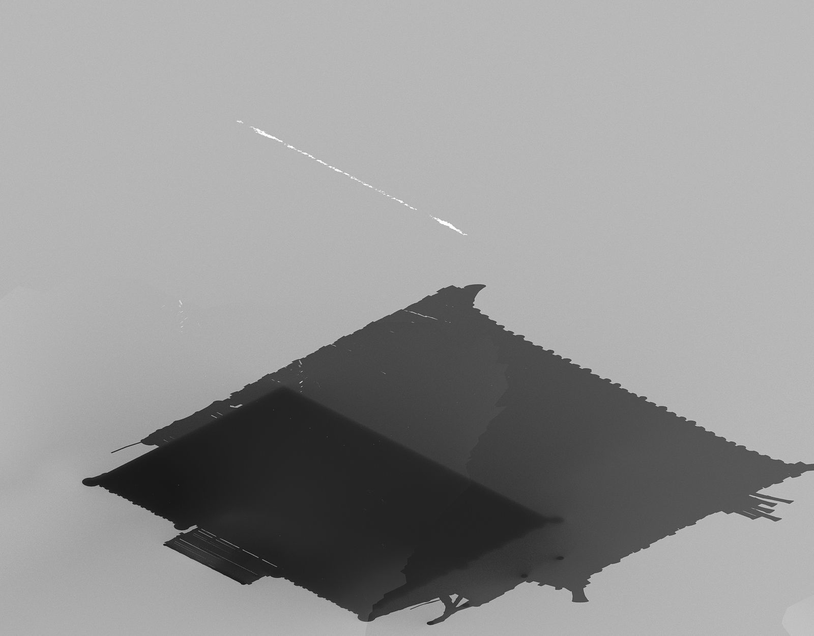 Game Building - Wo Hill Road Building 02 3D model_4